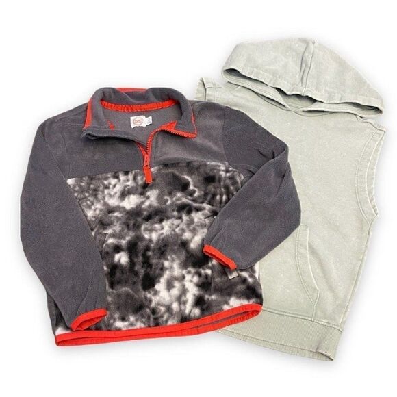 Boys Fleece Long Sleeve and Pullover Tops - Picture 1 of 8